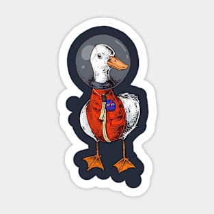 Space Duck Sticker